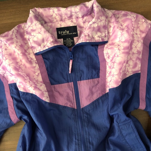 Floral Vintage Zip Up Bomber Jacket - Picture 5 of 7